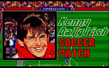 Kenny Dalglish Soccer Match screen shot title